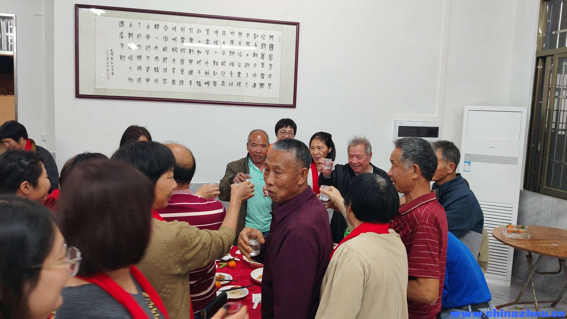 庆祝东方村文化中心落成庆典暨第十届敬老活动